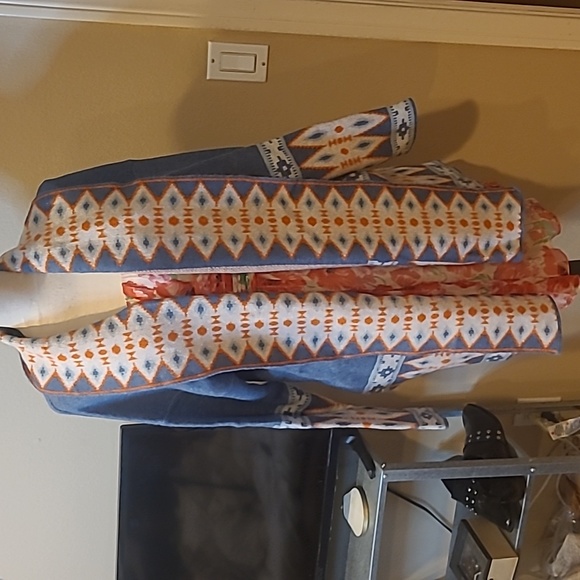 Beautiful Fall Heavy Cardigan Sooo Cozy sz S M L XL - Picture 9 of 13